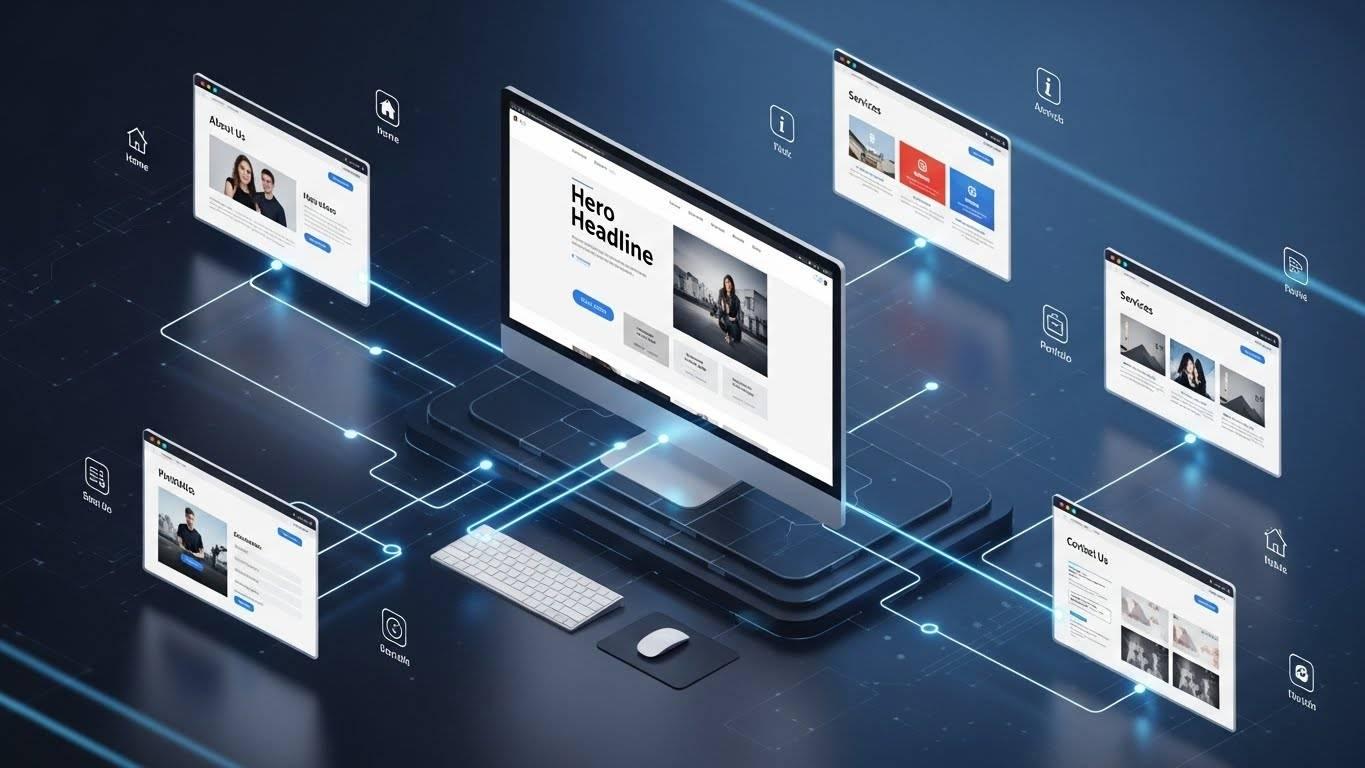 sozdanie mnogostranichnogo sayta 1